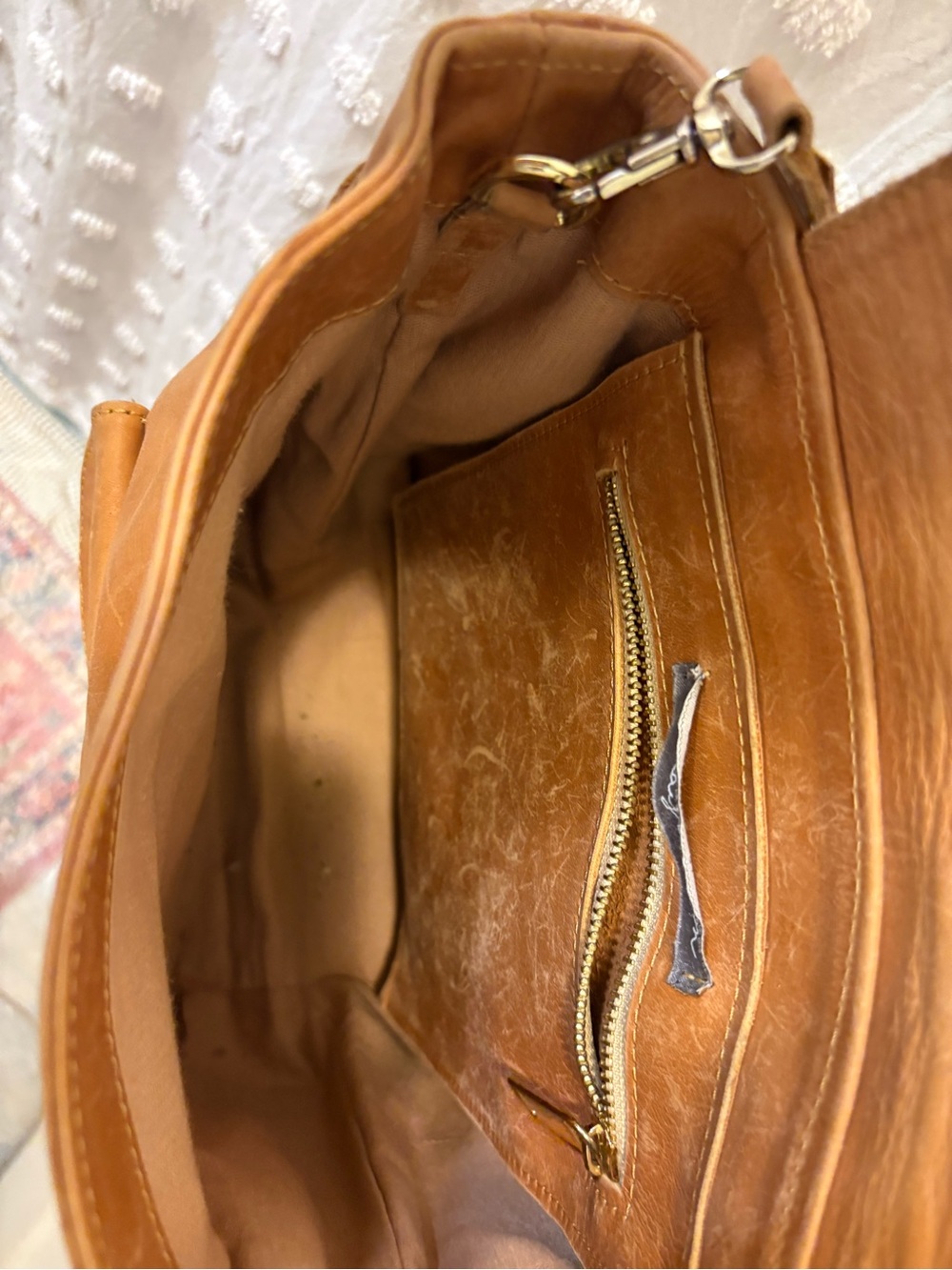 Noonday Collection Leather Backpack Tote - Picture 8 of 11